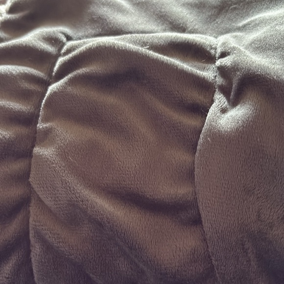 Gray Cozy Sherpa Blanket - Picture 2 of 2